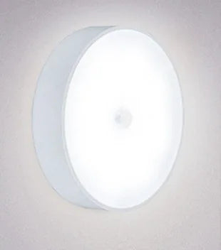 LED Smart Human Body Sensor Night Lamp Emergency Automatic Lighting USB Charging Wireless Magentic Suction Use Night Light